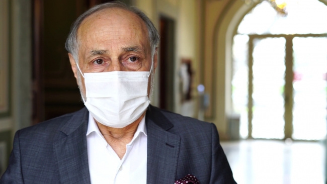 (Darülaceze Başkanı Hamza Cebeci)